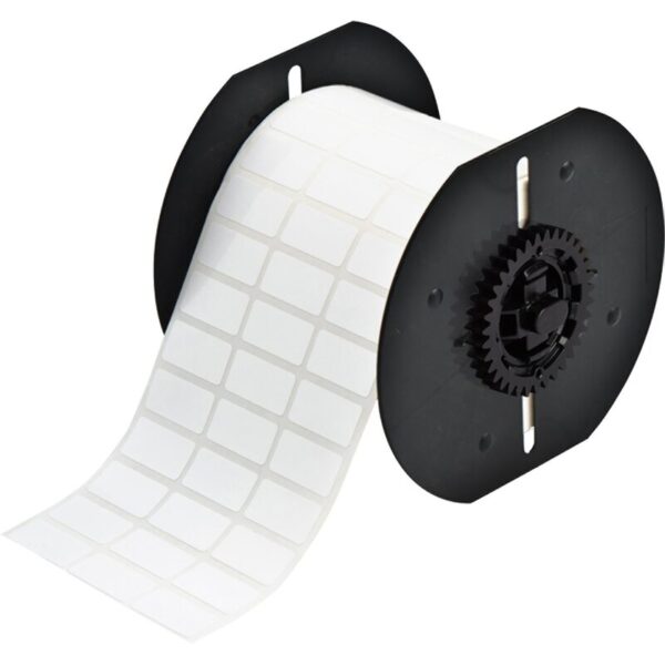Etiketter til maskin, Flexibel Polyester Labels 25,40mm*12,7mm