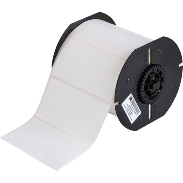 Etiketter til maskin, POLY.F/BBP33 HVIT 101X50,8MM R/750