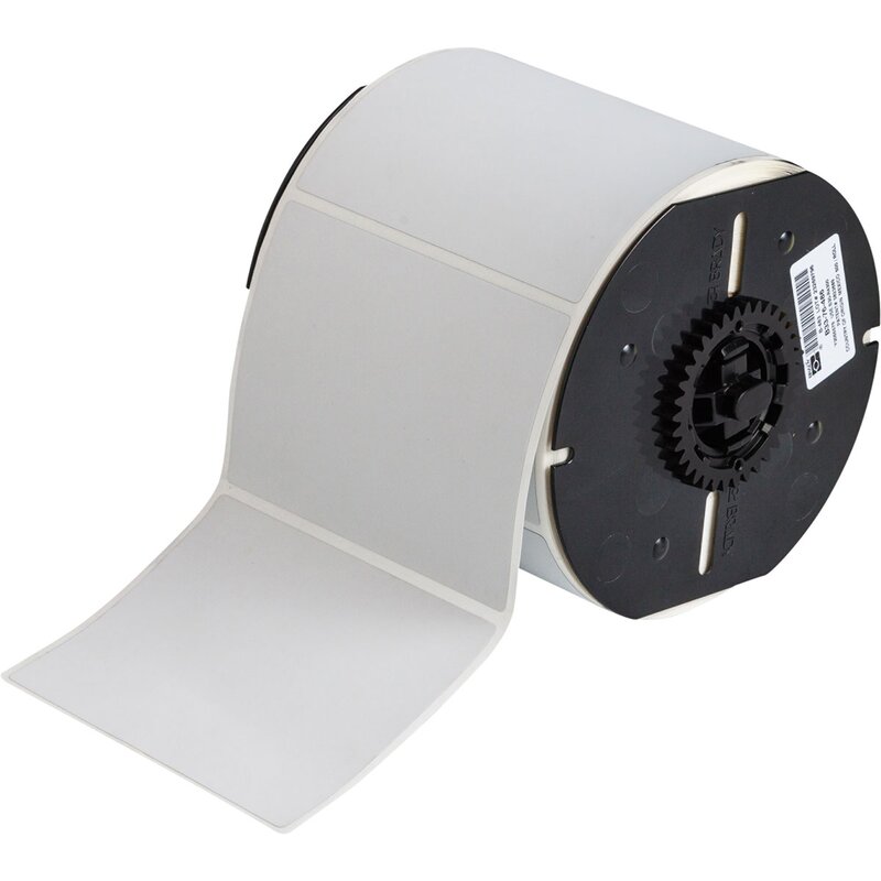 Etiketter til maskin, B33-76-486 Metallized Polyester Labels for BBP33/i3300 Print - Bilde 1