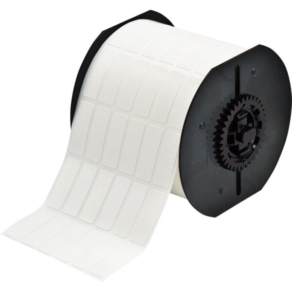 Etiketter til maskin, REPOS.VINYL CLOTH F/BBP33 HVIT 36,5X12,7 R/2500