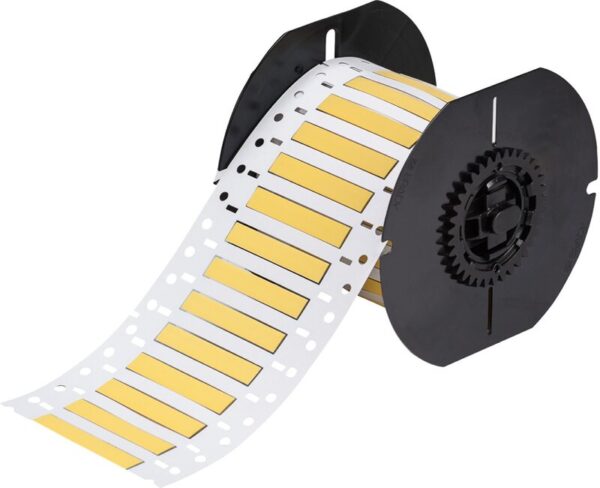 Ledningsmerker til maskin, KRYMP F/BBP33 7,95X50,8 GUL R/750