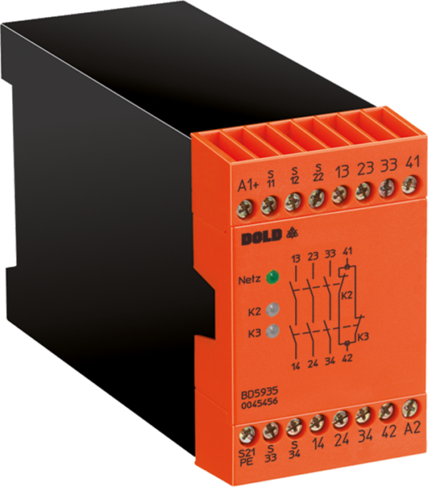 Sikkerhetsrelle, NØDSTOPPMODUL BD5935 230V