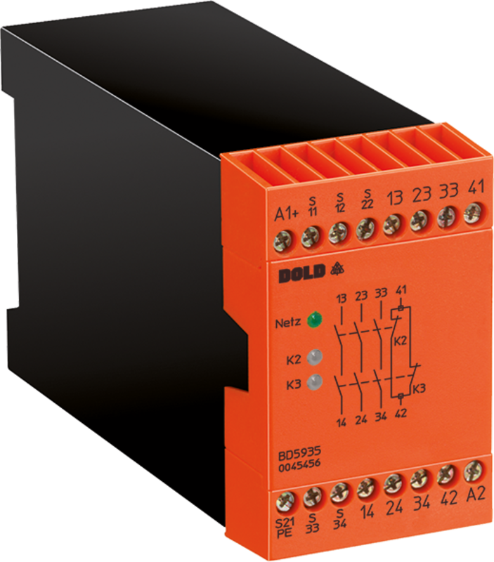 Sikkerhetsrelle, NØDSTOPPMODUL BD5935 230V - Bilde 1