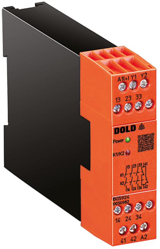 Sikkerhetsrelle, BG5924.04 AC230V 50/60HZ