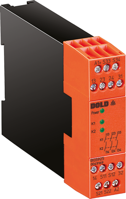 Sikkerhetsrelle, BG5925.02/61 AC/DC24V