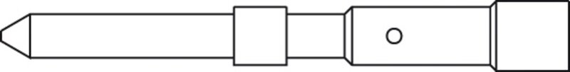 Sirkulære-kontakter/konnektorer, CRIMPSTIFT 1MM (0,14-1,0MM2) 7010901001 - Bilde 1