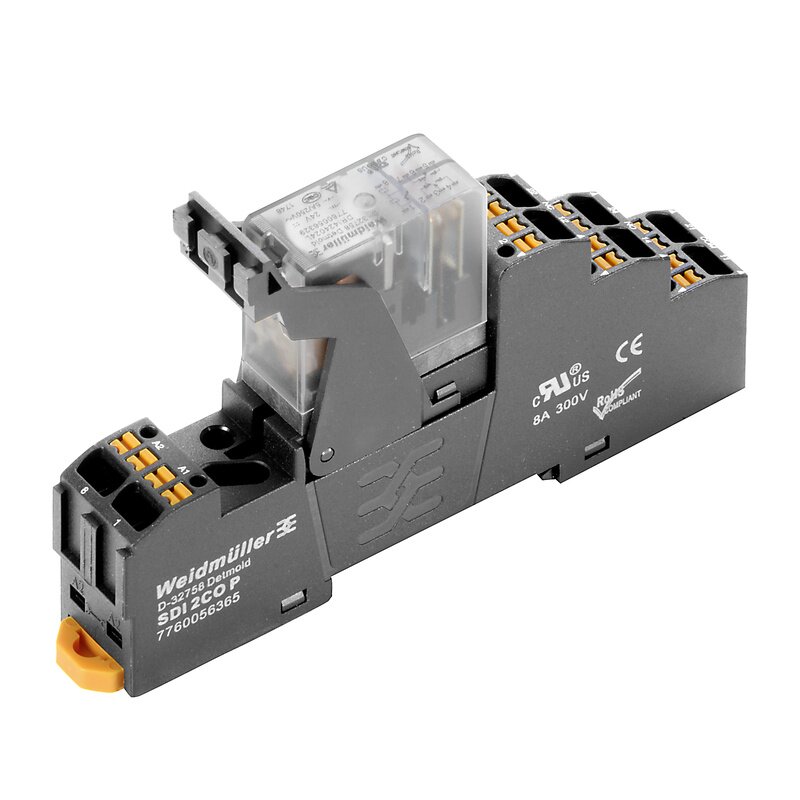 Releer og analoge skiller, Mekanisk, DRIKITP 24VDC 2CO LD - Bilde 1