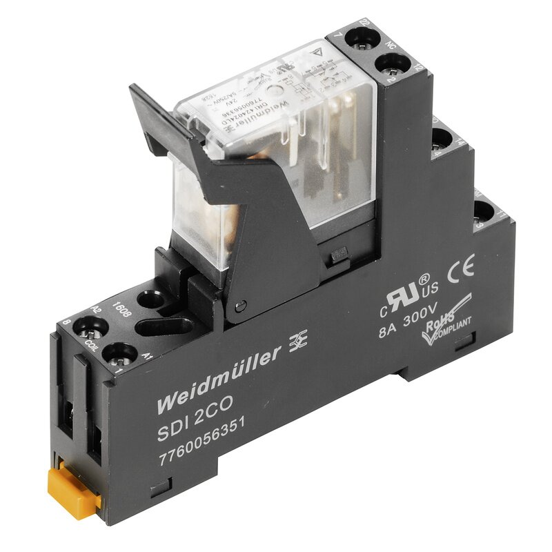 Releer og analoge skiller, Mekanisk, DRIKIT 110VDC 2CO LD - Bilde 1