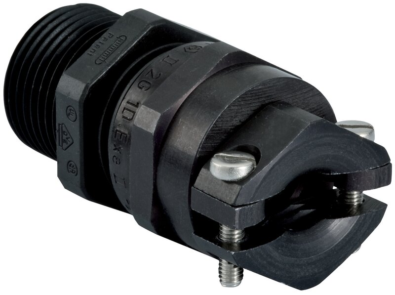 Nippel, HSK-K-MZ-EX SVART M20X1,5 1215200150 - Bilde 1