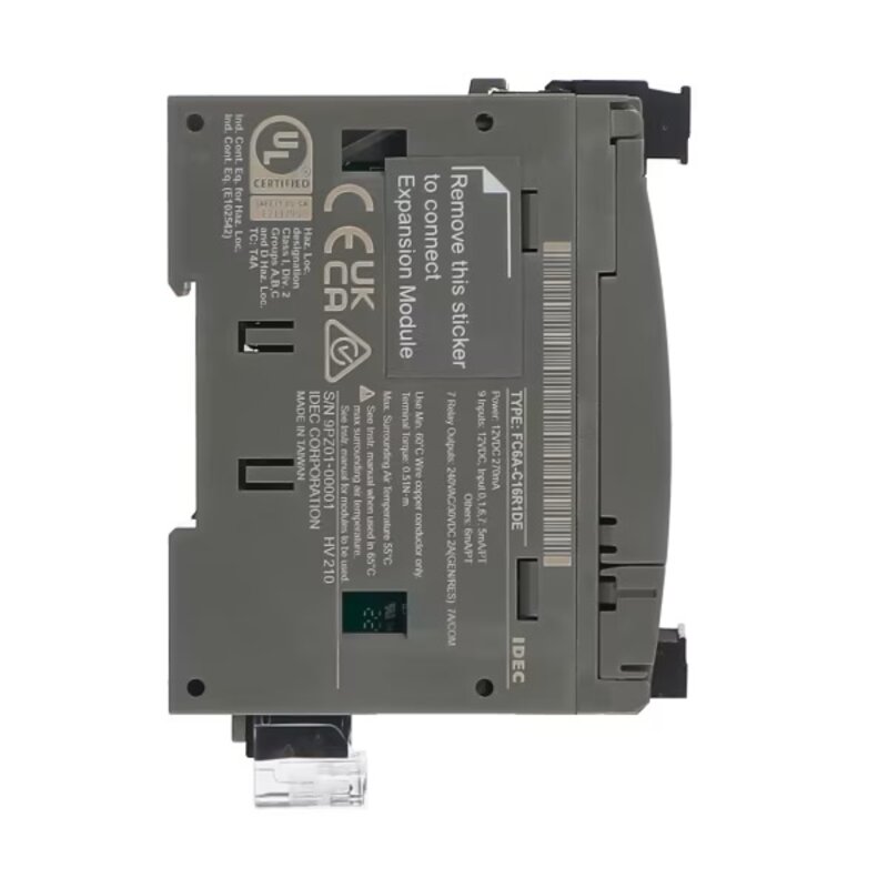 PLS  / Kontroller, FC6A-C16R1AE,MICROSMART CPU,16IO,RELE,100-240VAC - Bilde 1