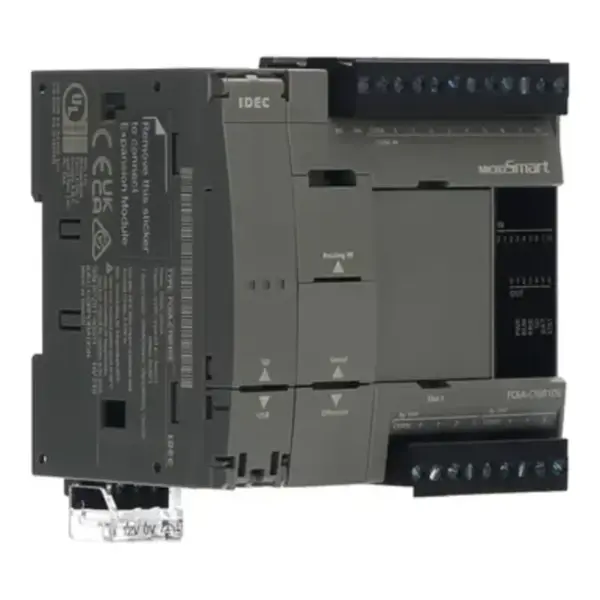 PLS  / Kontroller, FC6A-C16R1CE, MicroSmart CPU, 16IO, rele, 24Vdc