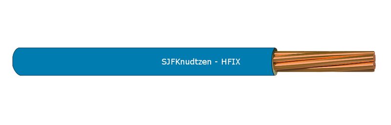 Koblingsledning, IX 1,5 BLÅ 150M 750V HALOGENFRI PN - Bilde 1