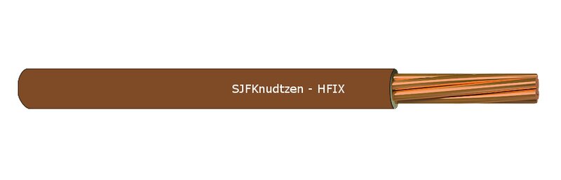 Koblingsledning, IX 1,5 BRUN 150M 750V HALOGENFRI PN - Bilde 1