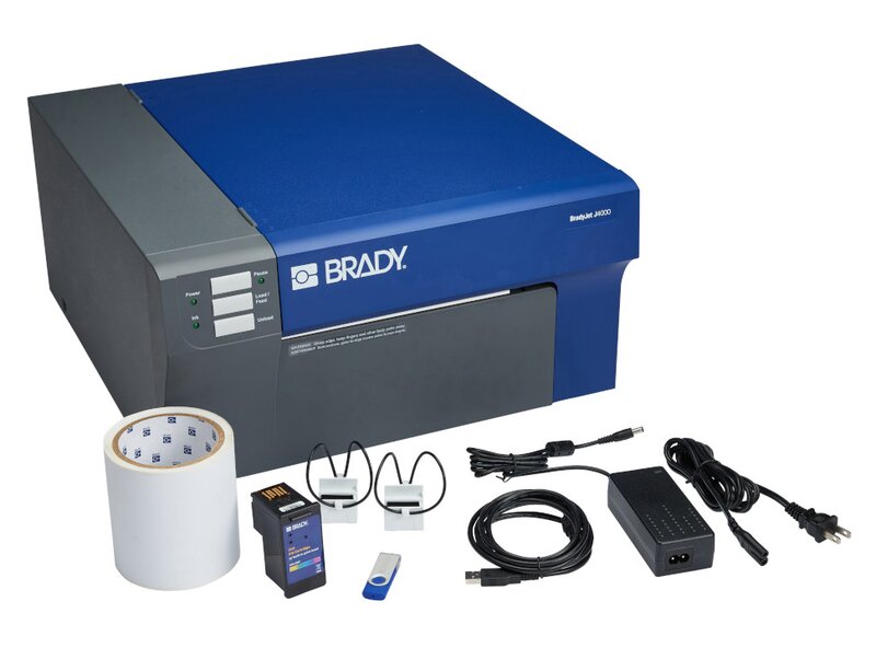 Merkemaskin Stasjonær, BradyJetJ4000 EU ColourPrinter+BWSSFID - Bilde 2