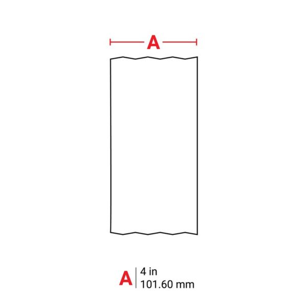 Tape til maskin, J50C-4000-2585 101.60 mm W x 30.48 m L 1 rull