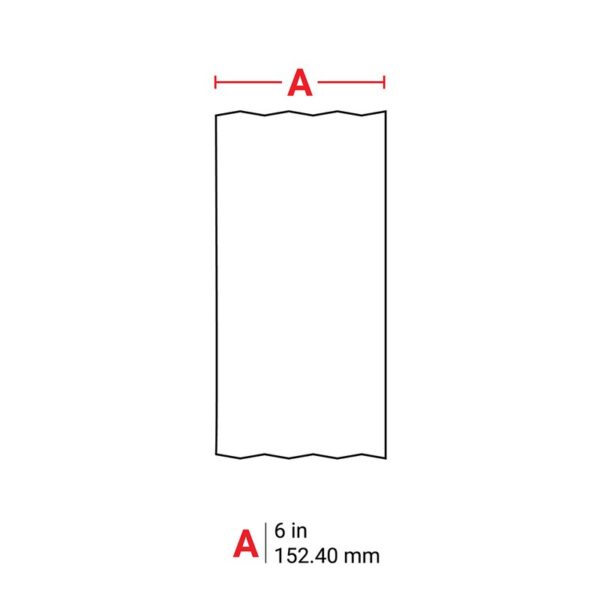 Tape til maskin, J40C-6000-7425J 152.40 mm B x 30.48 m L - 1 rull