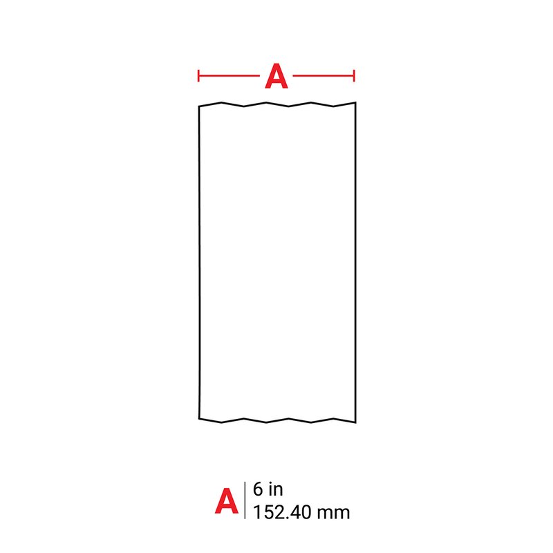 Tape til maskin, J40C-6000-7425J 152.40 mm B x 30.48 m L - 1 rull - Bilde 5
