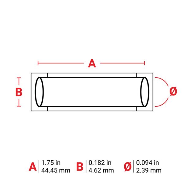 Ledningsmerker til maskin, M7-094-175-7641-YL