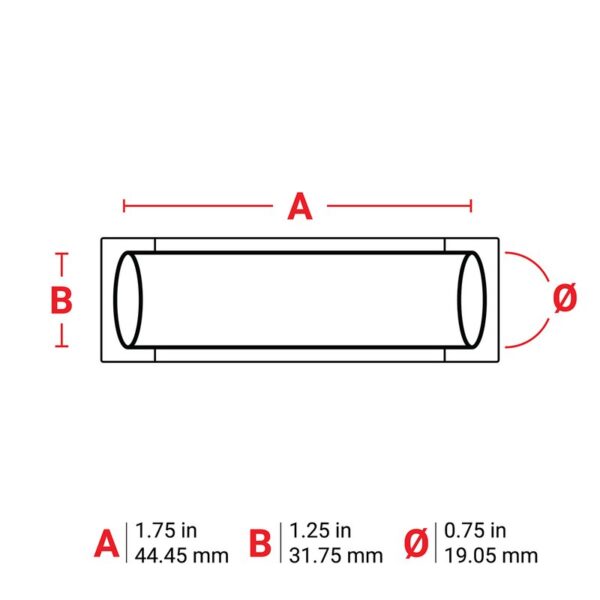Ledningsmerker til maskin, M6-750-175-342-WT