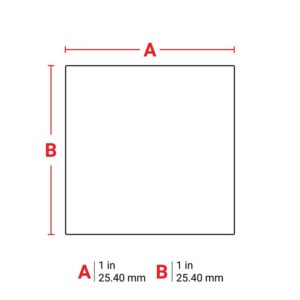 Ledningsmerker til maskin, WRAP-13-499 25,40mmx25,40mm - Metal Detectable Nylon, Nylon - Bilde 5