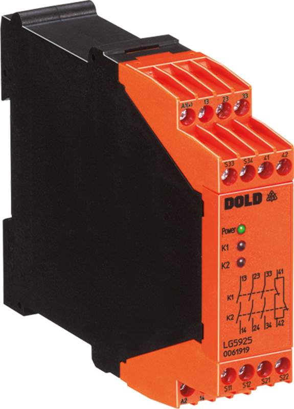 Sikkerhetsrelle, LG5925.48/61 AC/DC24V