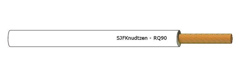 Koblingsledning, RQ90 1,5 HVIT 200M 750V - Bilde 1