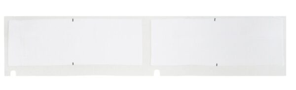 Ledningsmerker til maskin, NYLON F/BMP41 HVIT 57,15X25,4 R/90