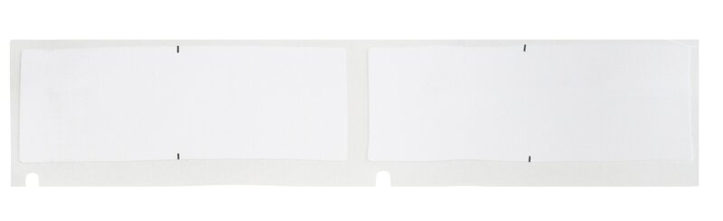 Ledningsmerker til maskin, NYLON F/BMP41 HVIT 57,15X25,4 R/90 - Bilde 1