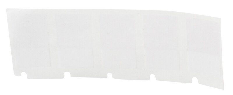 Etiketter til maskin, POLYESTER TIL BMP41 25,4X12,7 HVIT R/480 - Bilde 1