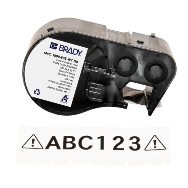 Tape til maskin, M4C-1000-595-WT-BK