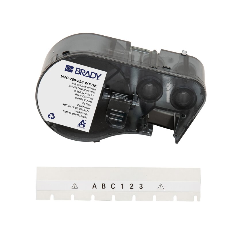 Tape til maskin, M4C-250-595-WT-BK - Bilde 1