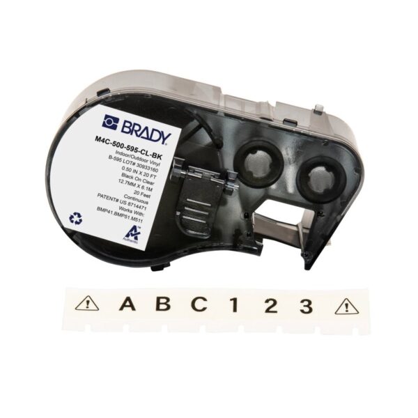 Tape til maskin, M4C-500-595-CL-BK