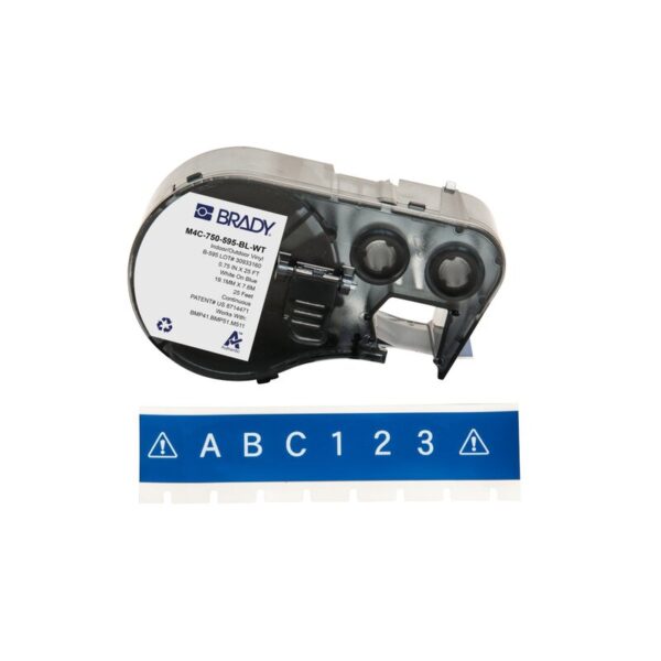 Tape til maskin, M4C-750-595-BL-WT
