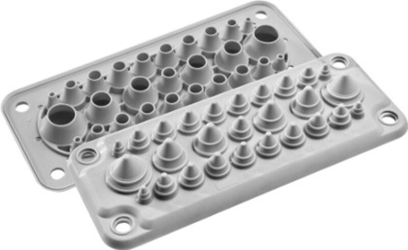 Flenseplater, MC 25/27  UL94V-0 IP66/67 - Bilde 1