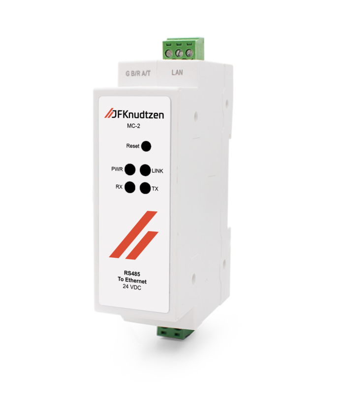 Releer og analoge skiller, Signalomformere, MC-2 Mediakonverter RS485/TCP - Bilde 1
