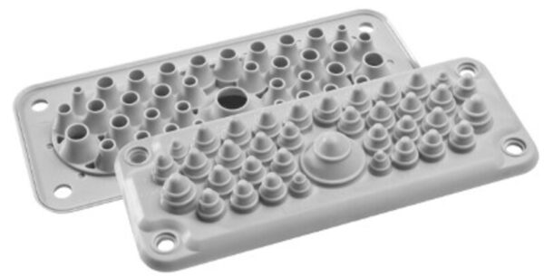 Flenseplater, MC 35/37  UL94V-0 IP66/67