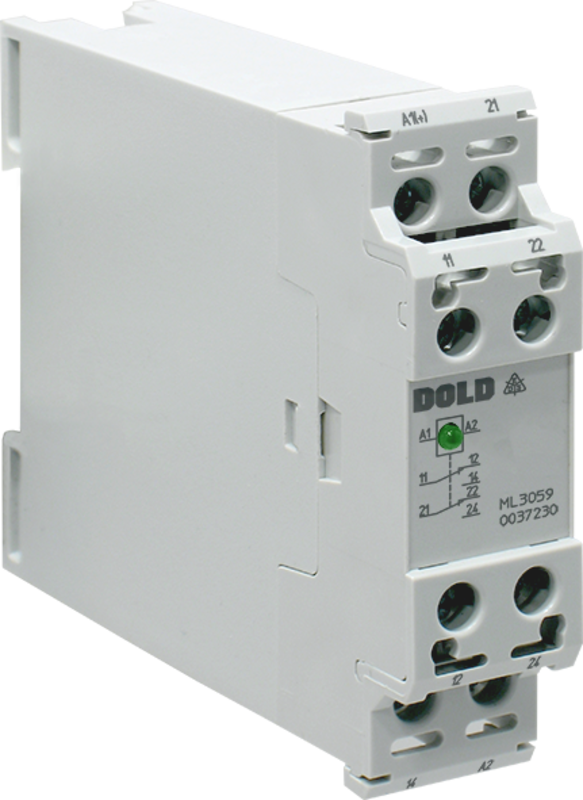 Releer og analoge skiller, Mekanisk, ML3059.12 12-240V AC/DC