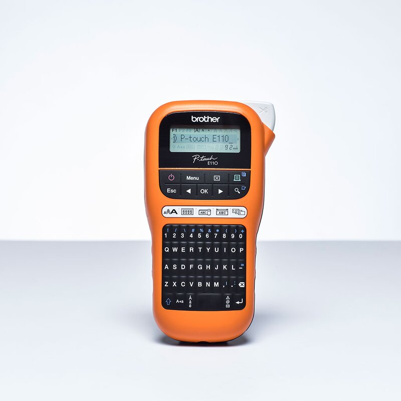 Merkemaskin Portable, BROTHER PTE110VP MERKEMASKIN I KOFFERT - Bilde 1