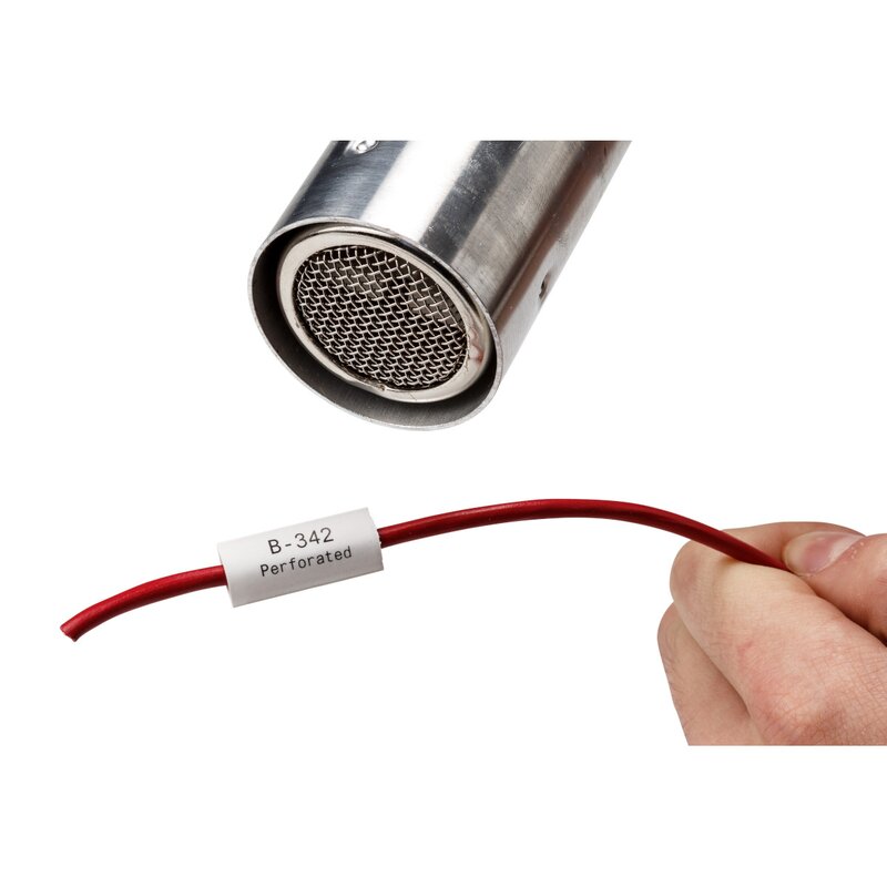 Ledningsmerker til maskin, HEATEX KRYMP 4,8X50,8 0-HAL GUL R/2500 - Bilde 1
