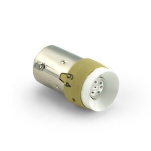 Pære, LED, Gul, 230VAC/DCLSED-M3Y, YW