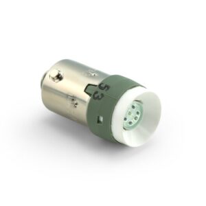 Pære, LED, Grønn 230VAC/DC, LSED-M3G, YW