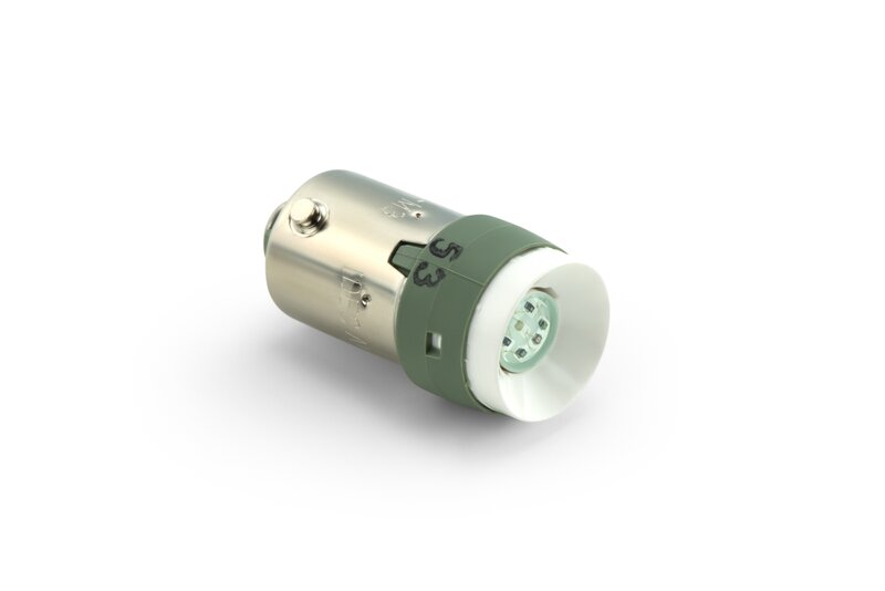 Betjeningsmatriell, Knapper / Brytere, LSED-M3G,GRØNN LED,230VAC/DC - Bilde 1