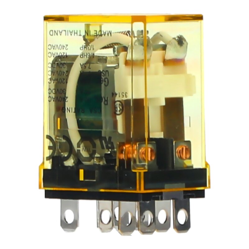 Releer og analoge skiller, Mekanisk, RH2B-ULDC24,RELE 24VDC - Bilde 1