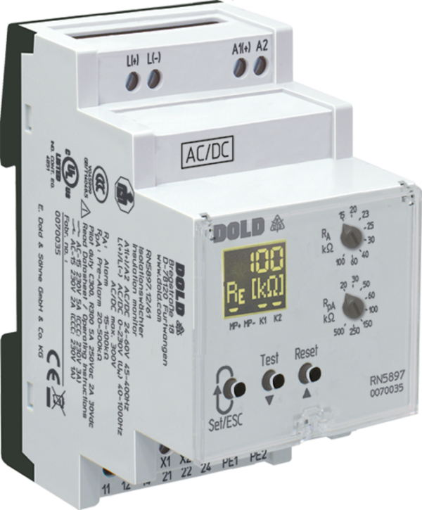 Sensorer, Isolasjonsmotstand, RN5897.12/011/61 AC/DC24-60V