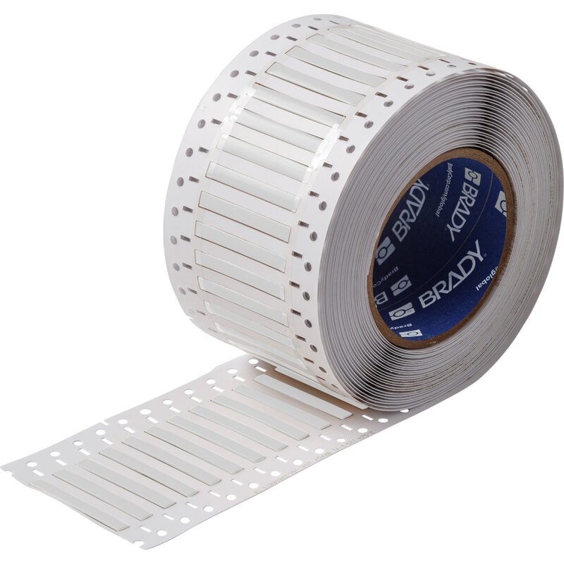 Ledningsmerker til maskin, HEATEX KRYMP 2,4X25,4 0-HAL HVIT R/5000 - Bilde 1