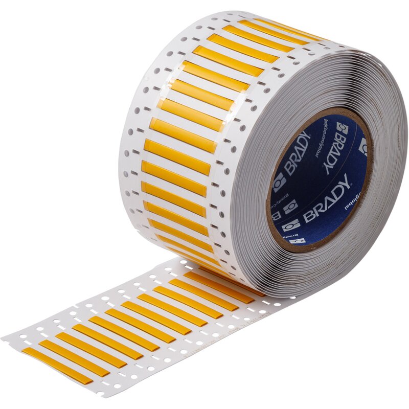 Ledningsmerker til maskin, HEATEX KRYMP 3,2X19 0-HAL GUL R/5000 - Bilde 1