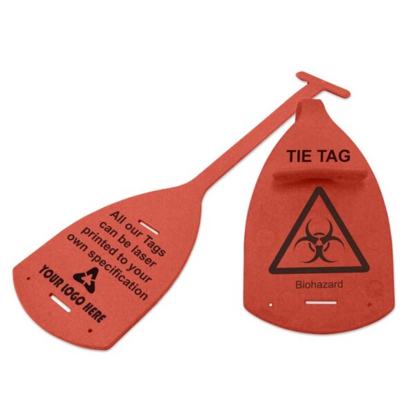 Kabelmerker, TIE TAGS 60 X210MM RED