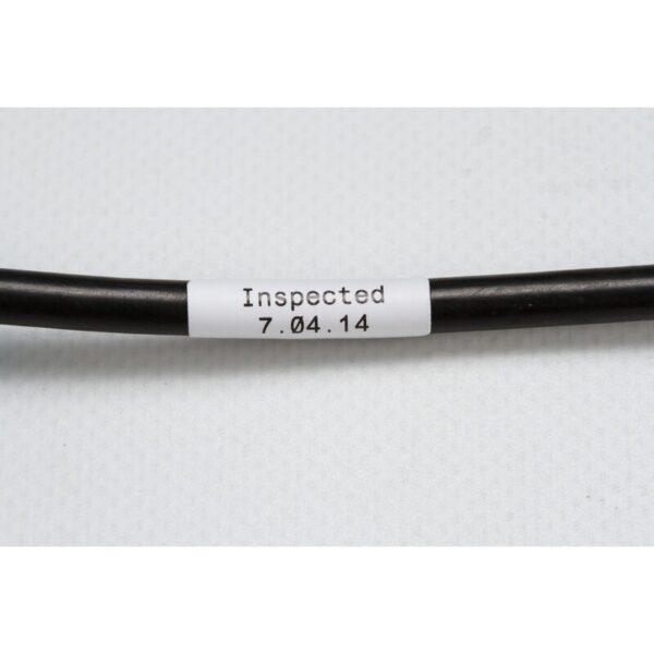Ledningsmerker til maskin, WRAP-13-499 25,40mmx25,40mm - Metal Detectable Nylon, Nylon