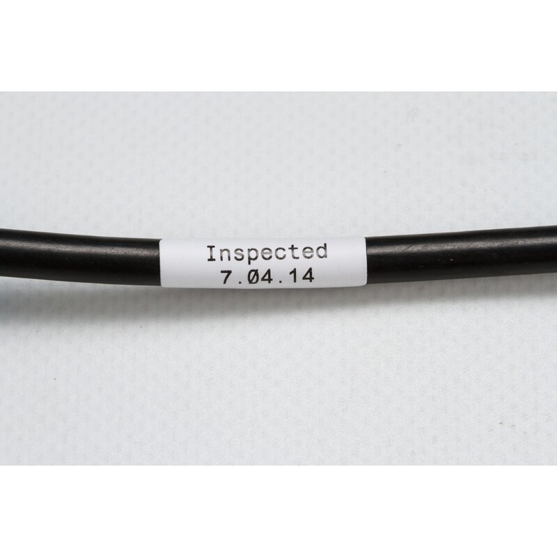 Ledningsmerker til maskin, WRAP-13-499 25,40mmx25,40mm - Metal Detectable Nylon, Nylon - Bilde 4