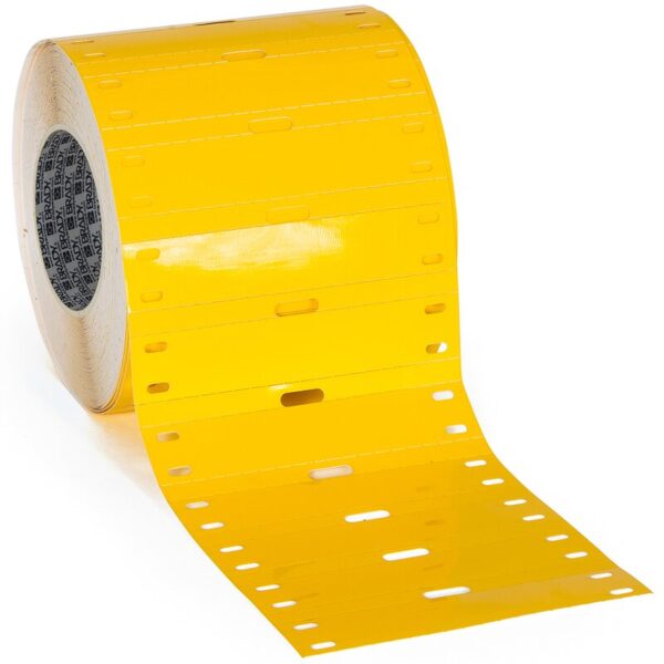 Kabelmerker, Polyester Cable Tag 75X15 GUL R/1000